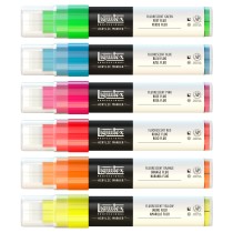 Acrylic Marker Fluorescents Set of 6 | Liquitex